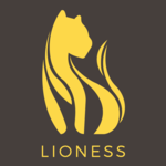 Lioness icon lettering
